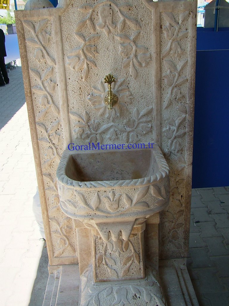 traverten çeşme